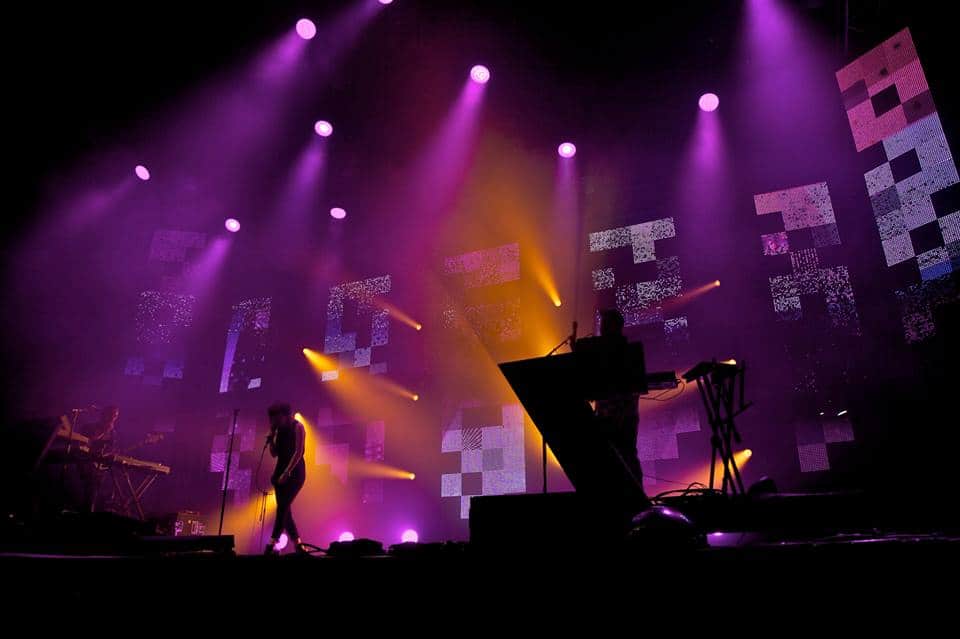 Stealth LED Screen Hire Custom LED Solutions Glastonbury Festival 2014 John Peel Stage Vortex Events