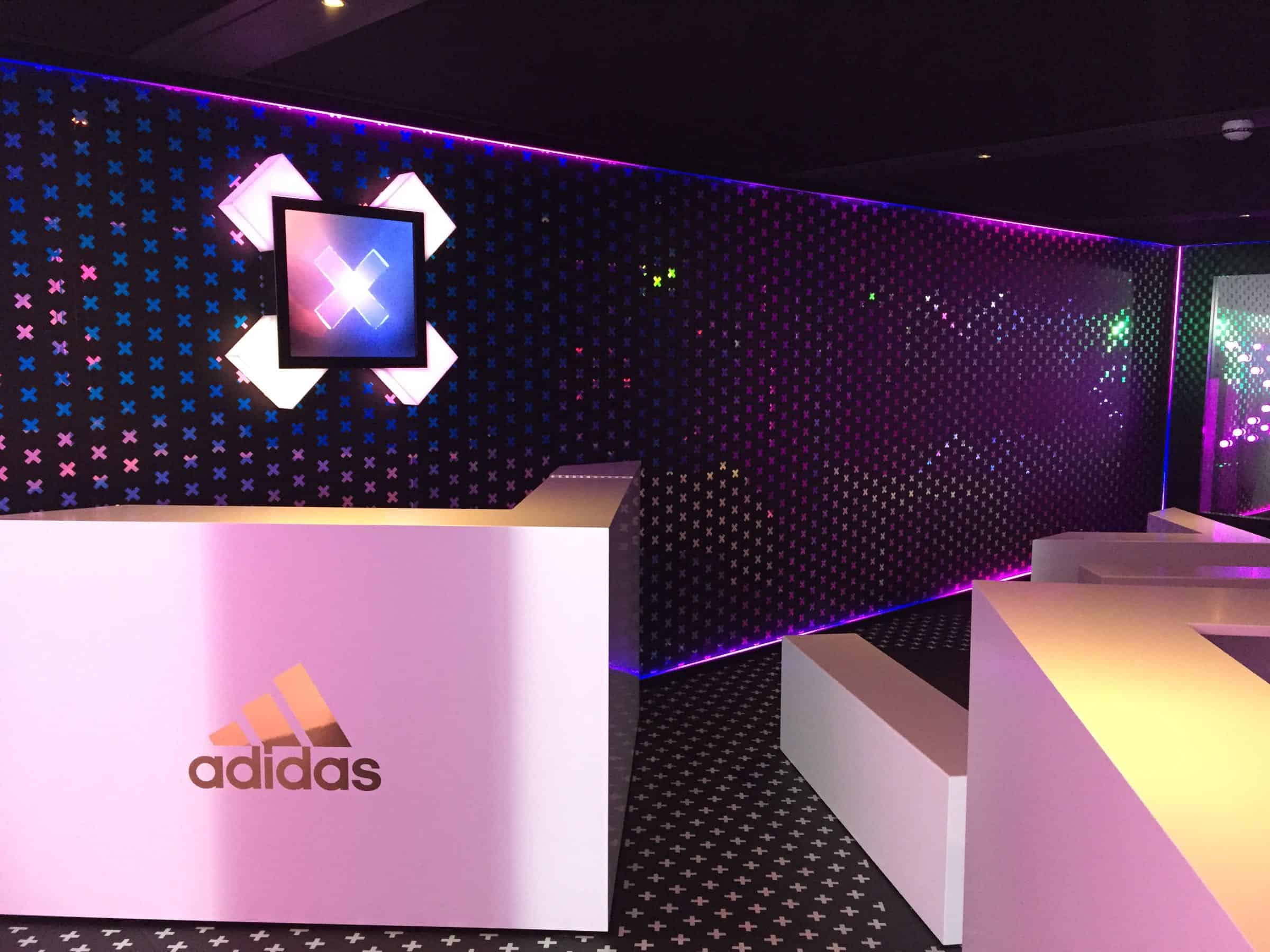 Advertising video hire corporate events adidas vortex events